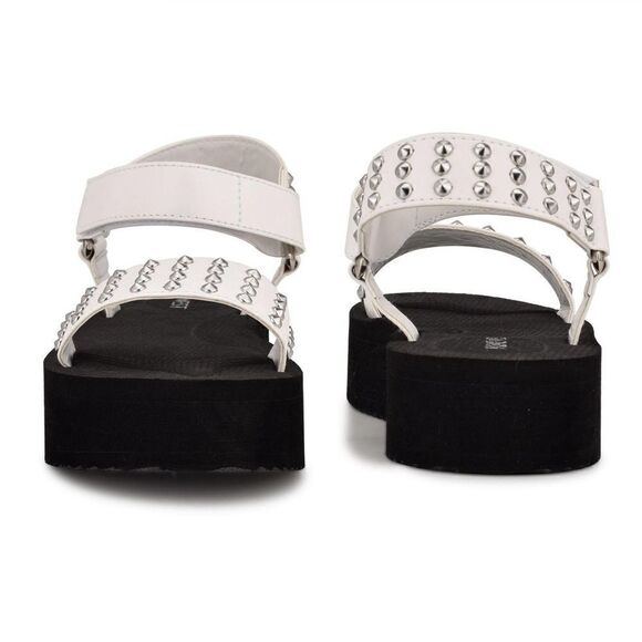 Nine West Studded Sport Sandals Size 8 - Picture 3 of 11
